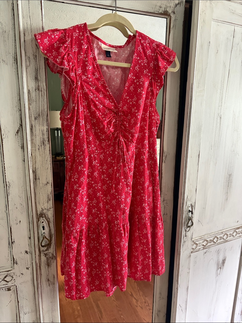 Universal Thread Red Floral Mini Dress